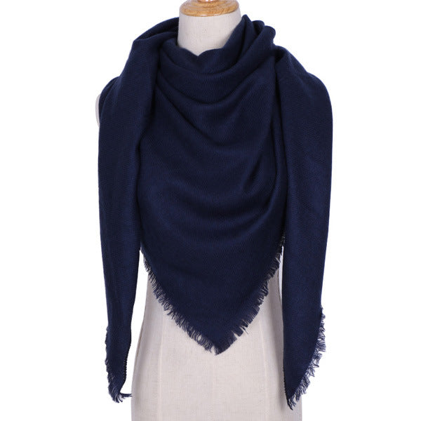 Damen Dreiecksschal Elegant | Herbst Winter Schal Stola