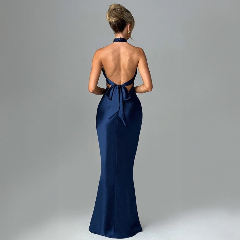 Elegant Backless Summer Dress for Women | Sleeveless & Sexy