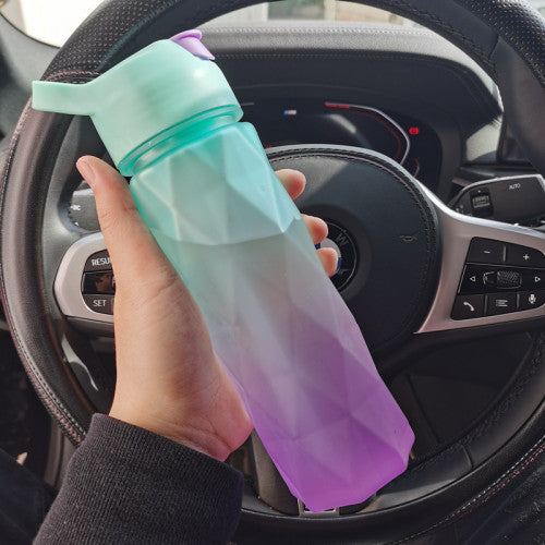 Spray Drinking Bottle Premium – Sports Water Bottle with Mist Function
