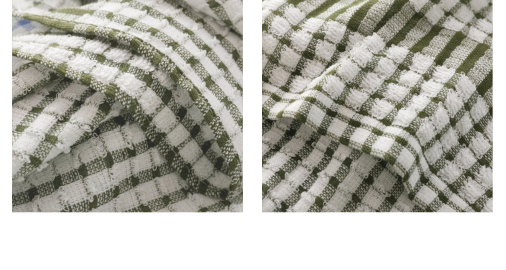 Plaid cotton dish towel | Absorbent kitchen towel buy