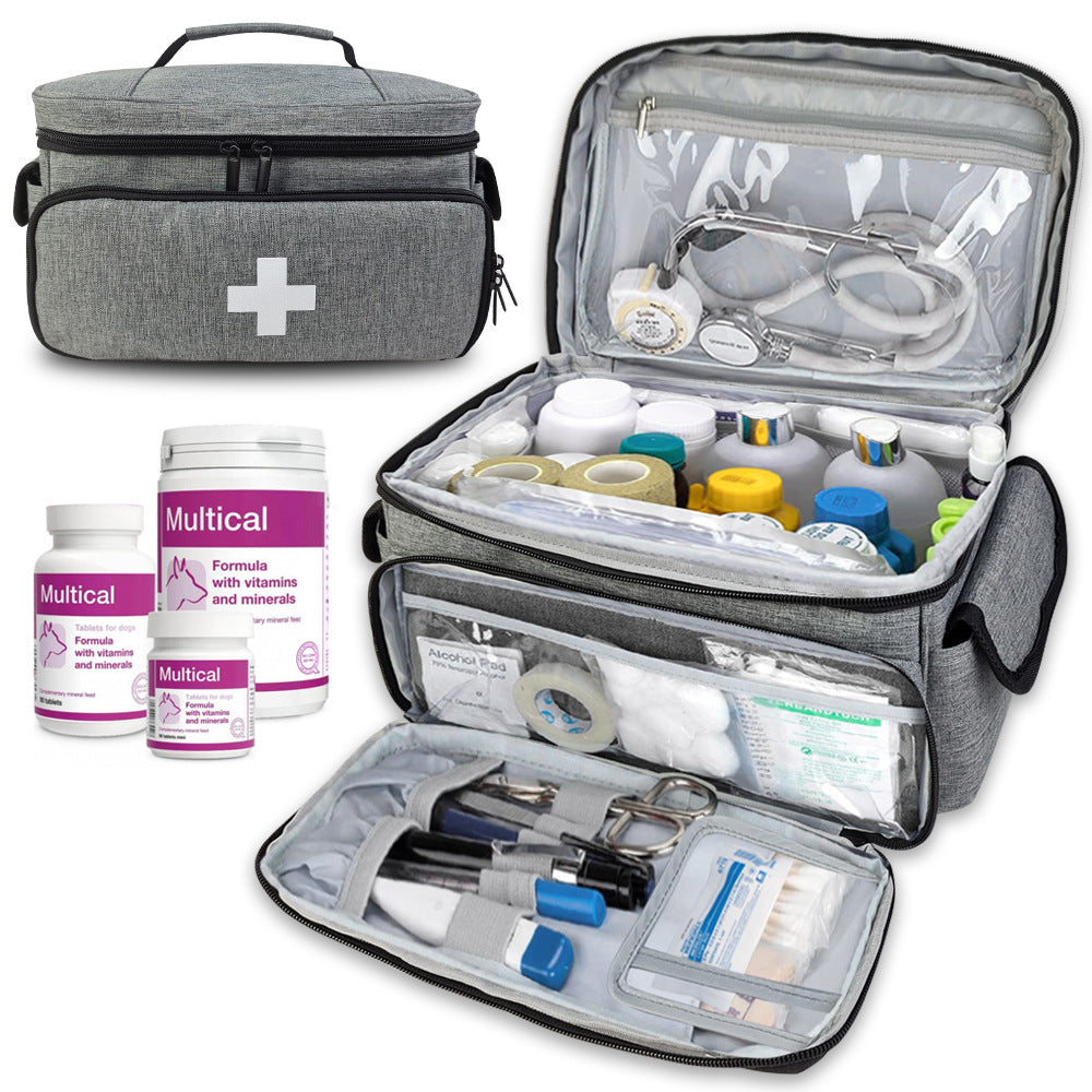 First Aid Box | Medicine Storage Emergency Home Travel