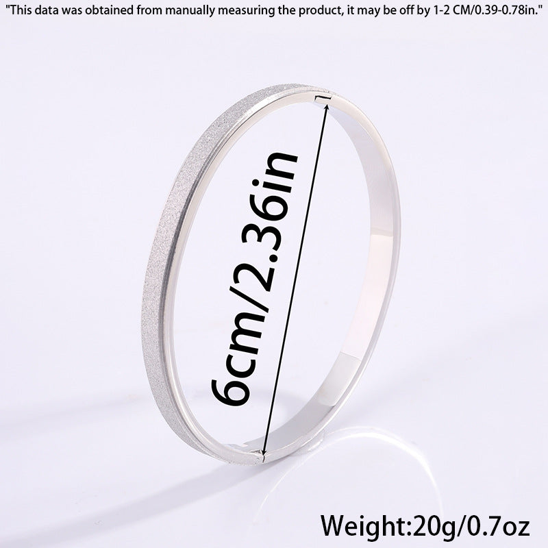 Bracelet made of titanium steel, star pattern, alluvial gold, non-fading
