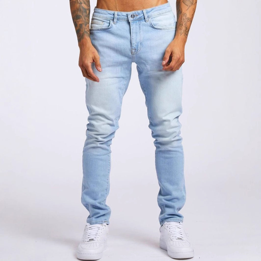Men's Slim Fit Jeans – Modern Denim Casual Trousers