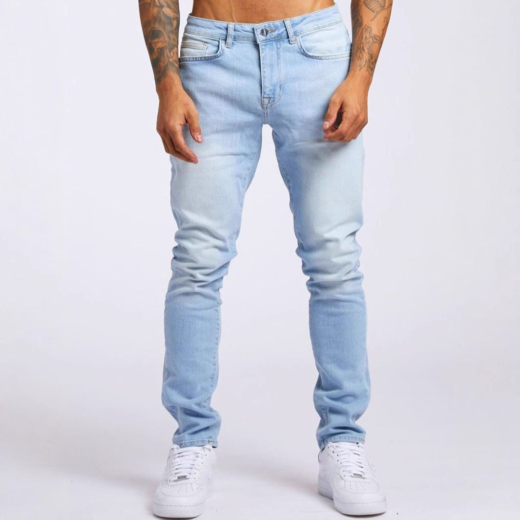 Men's Slim Fit Jeans – Modern Denim Casual Trousers