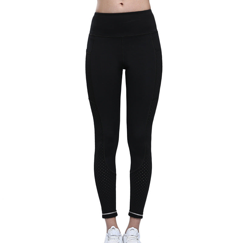 Women's Seamless Tummy Control Leggings – Nude Feel Yoga Sports Pants