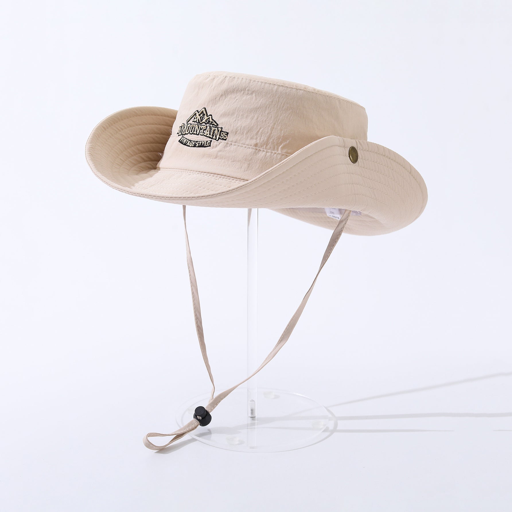Outdoor Fischerhut mit Stickerei – Schnell trocknender Sonnenhut