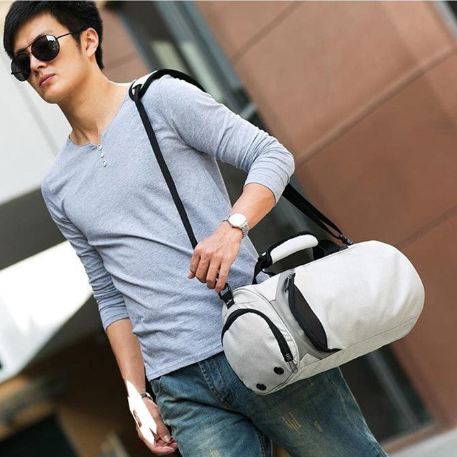 Men's Colorblock Travel Crossbody Bag | Stylish Shoulder Bag