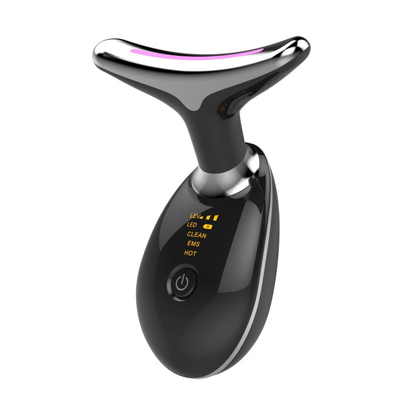 EMS Neck Massager with Heat Function – Firming Anti-Wrinkle Beauty Device