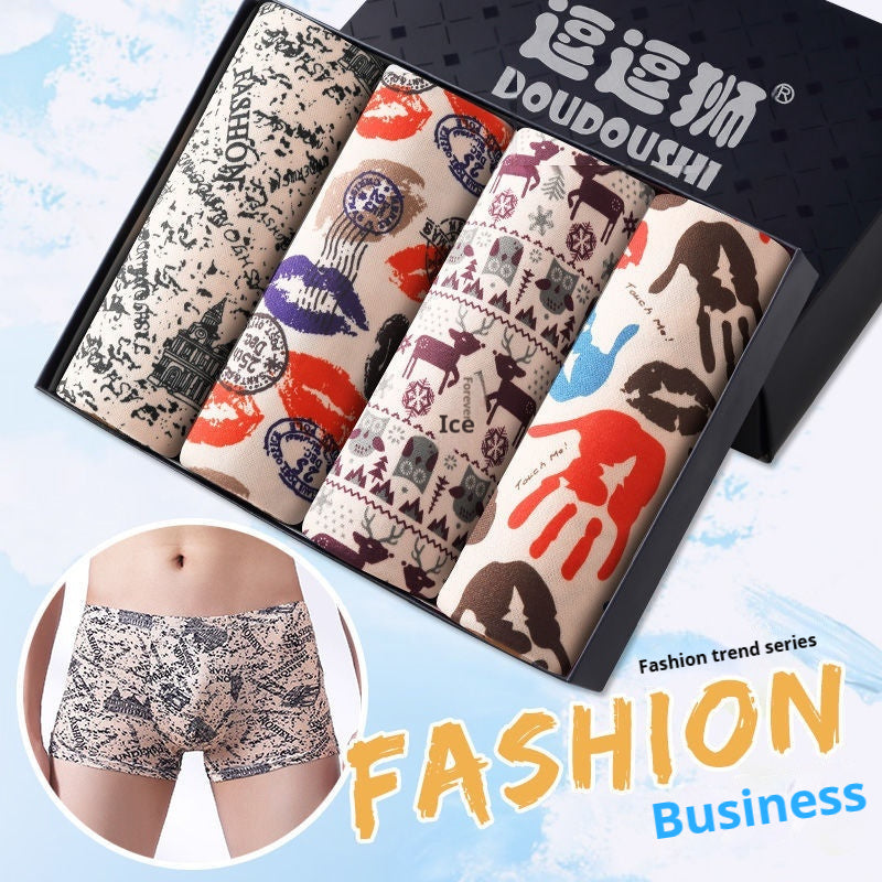 Herren Trend Boxer Briefs – Moderne Fashion Unterwäsche für Studenten