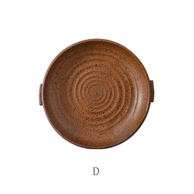 Japanese Handmade Stoneware Dinnerware Set – Premium Plate Set