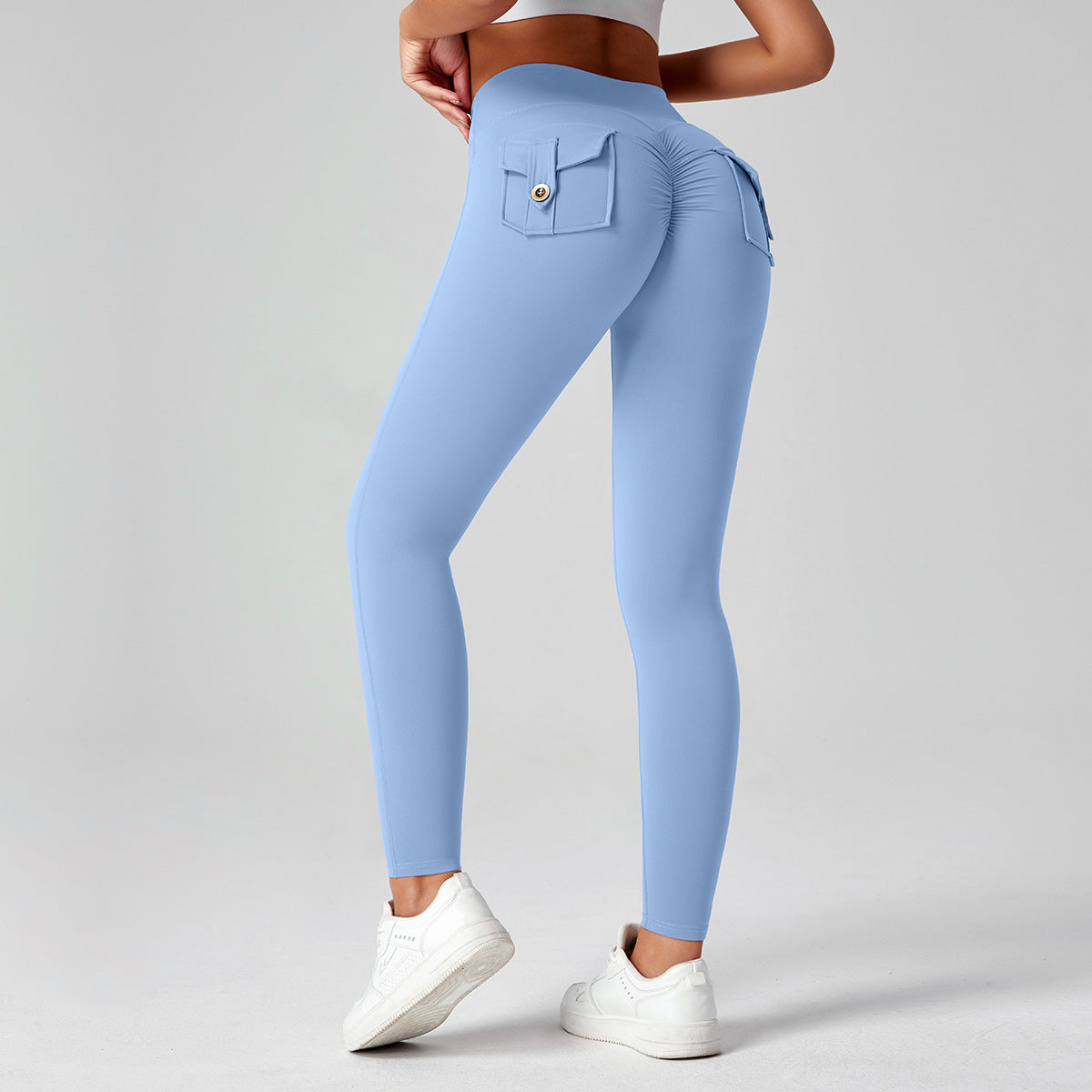 Women's High Waist Fitness Leggings – Push-Up Yoga Workout Pants