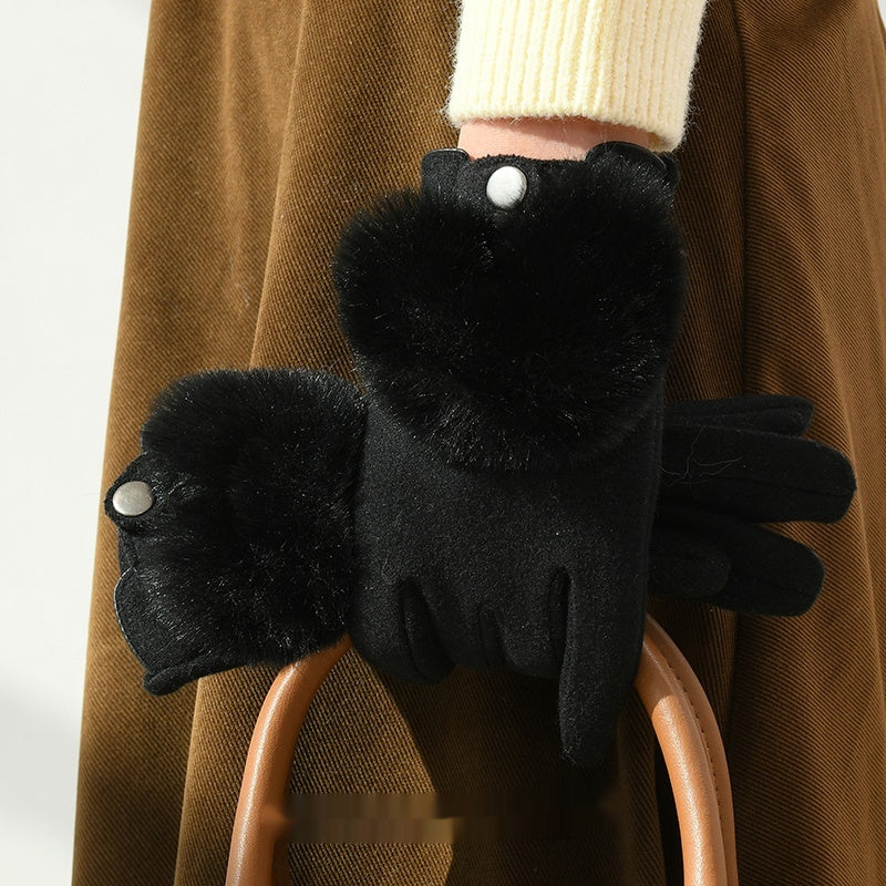 Damen Cashmere Winterhandschuhe – Luxuriös Weich & Warm