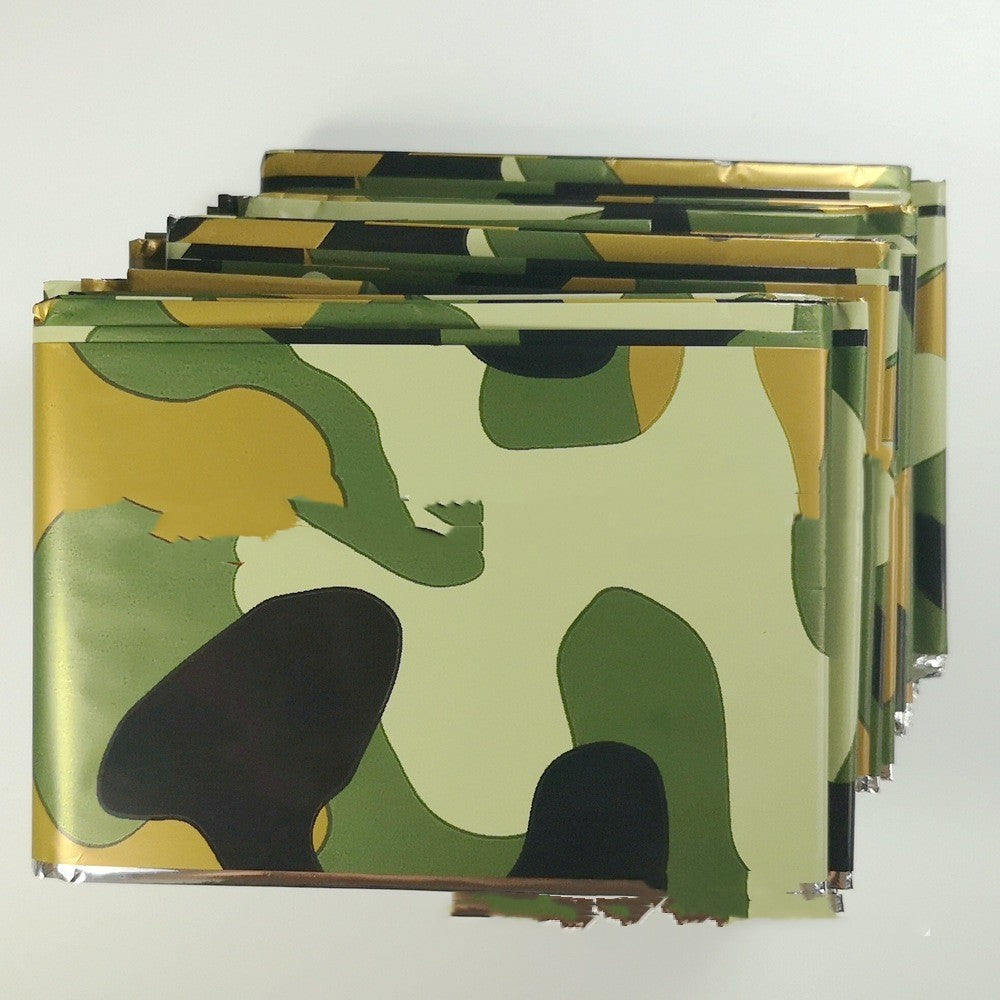 Emergency Blanket Camouflage | Emergency Blanket 12 Micron Outdoor Protection