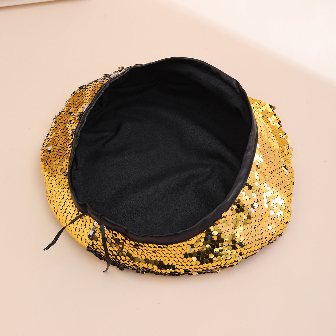 Luxury Women's Sequin Beret - Elegant Beret Trend