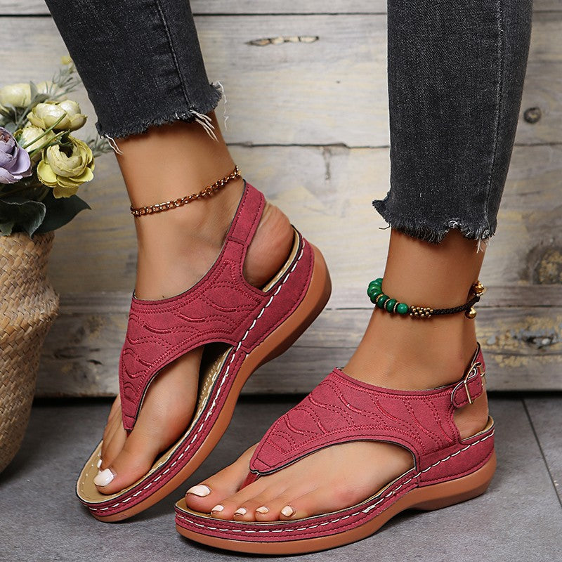 Women's Toe Separator Sandals | Retro Style Elegant Summer Comfortable