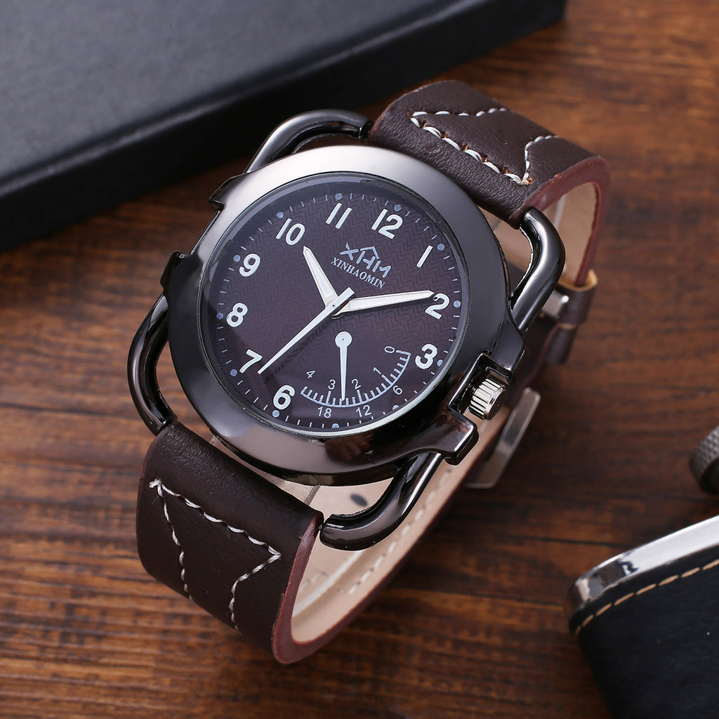 Men's Gift Set | Wallet Belt Watch Perfume Elegant