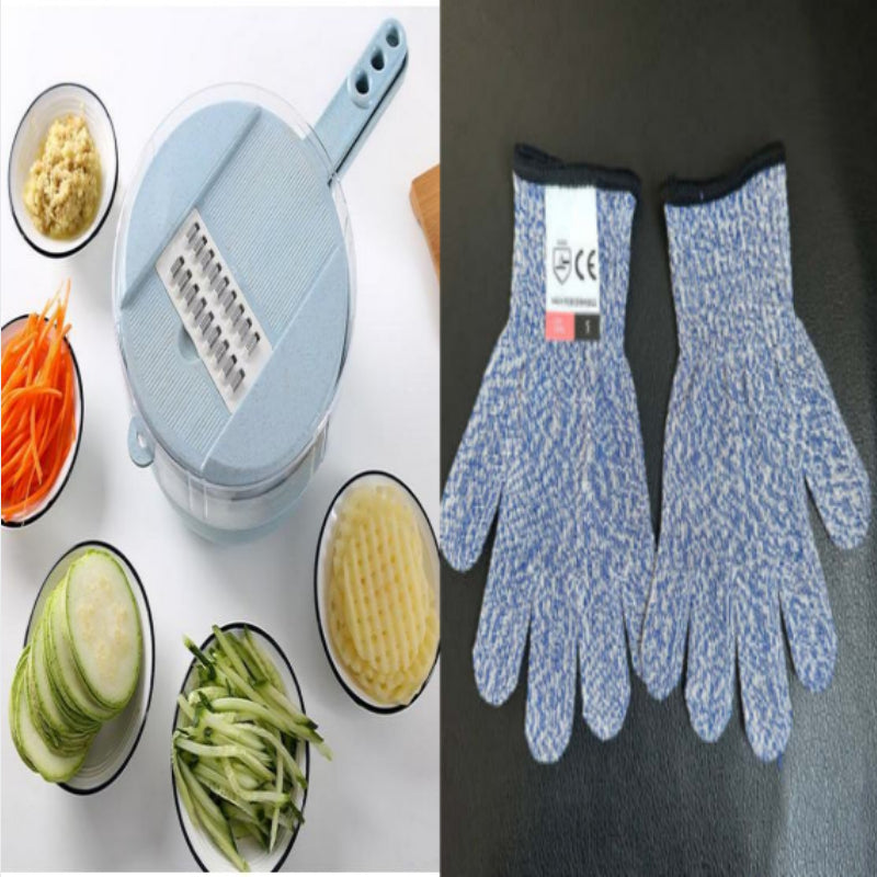 8-in-1 Vegetable Chopper Set | Mandoline Slicer Kitchen Helper