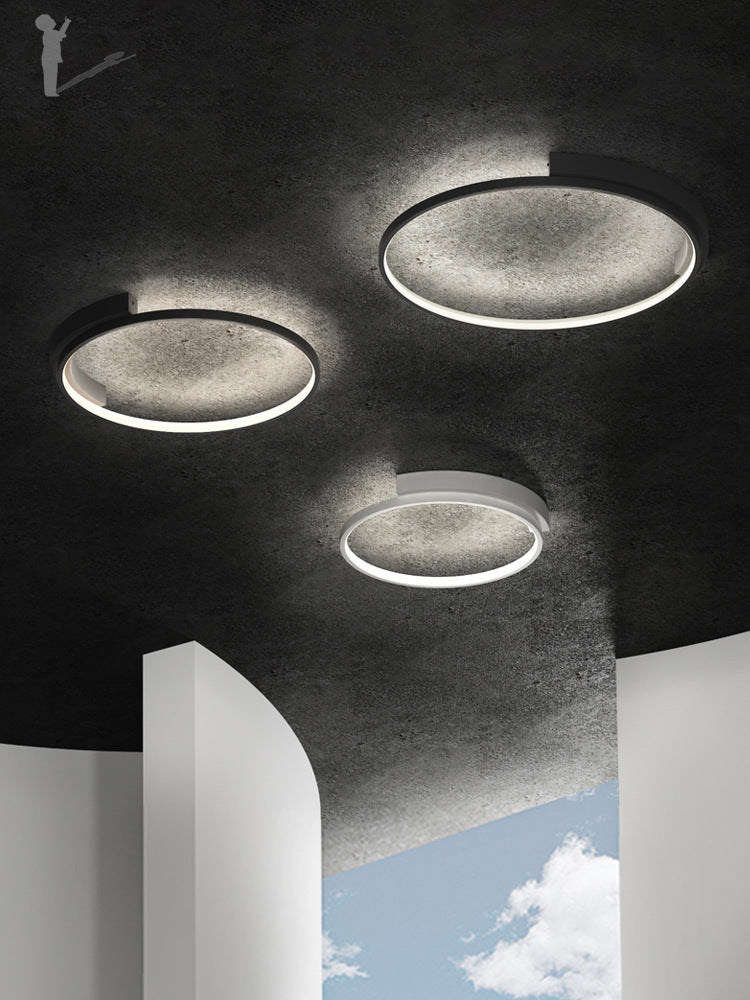 Modern Minimalist Ceiling Lamp – Stylish Bedroom LED Light