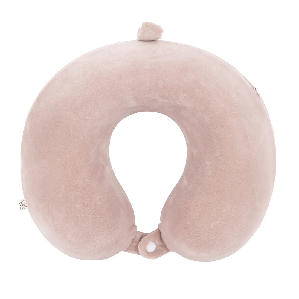 Memory Foam Travel Pillow U-shaped | Ergonomic Neck Pillow