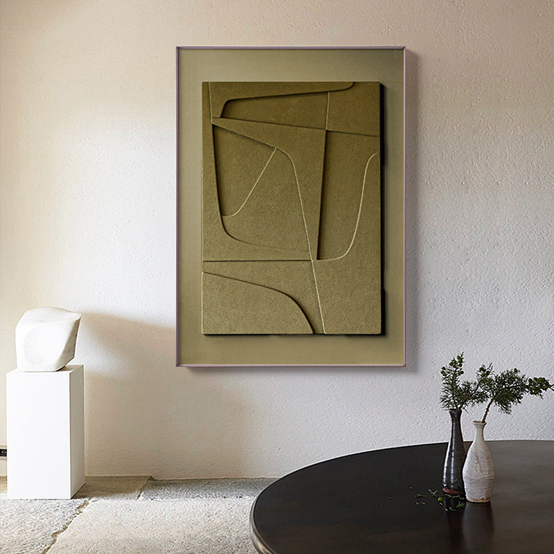 3D Geometric Wall Mural | Modern Morandi Style buy