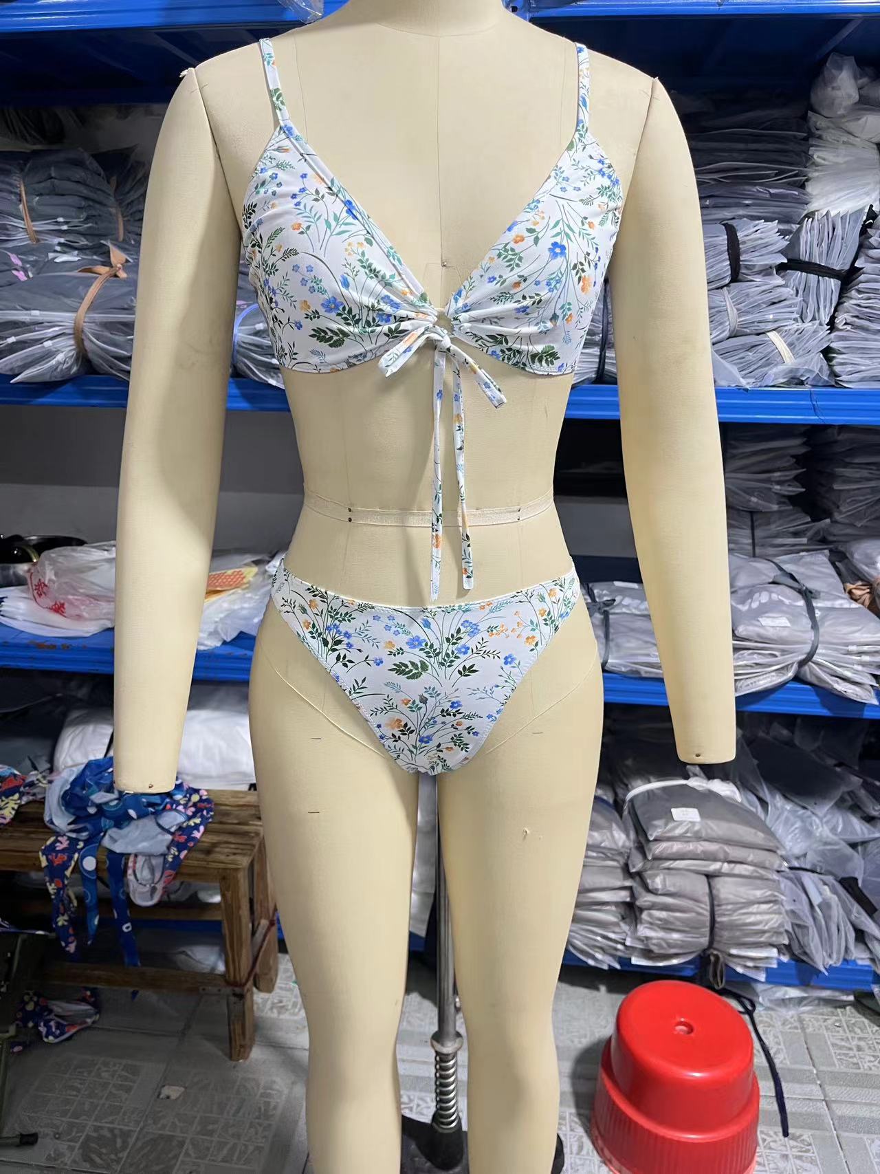 Damen Bandage Bikini | Atmungsaktive Sexy Swimwear