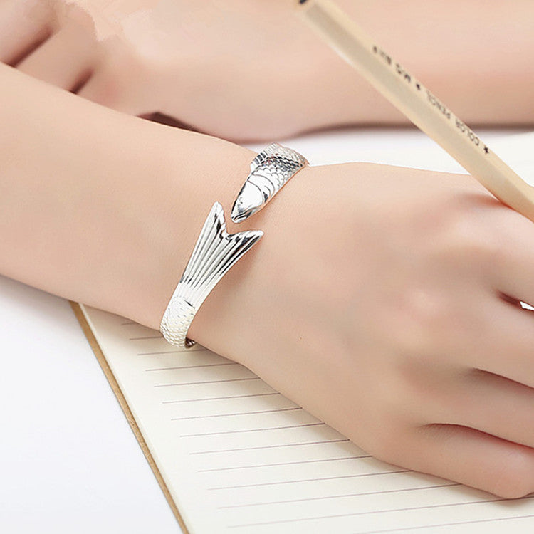 Fashionable, Characteristic JINLONGYU Open-End Bangle for Women