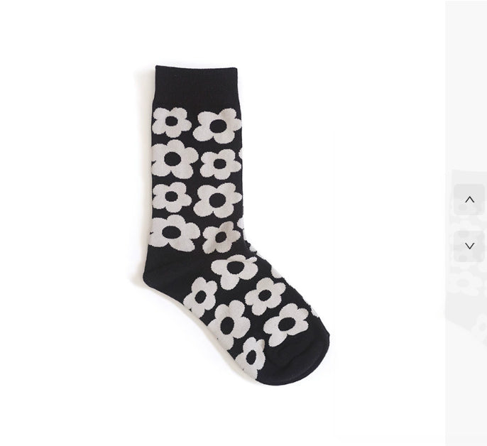Women's Cotton Socks Floral Cartoon | Cute Trendy Socks
