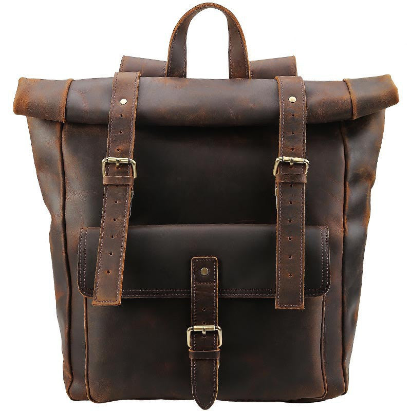 Leder Rucksack Herren | Vintage Crazy Horse Robust & Elegant