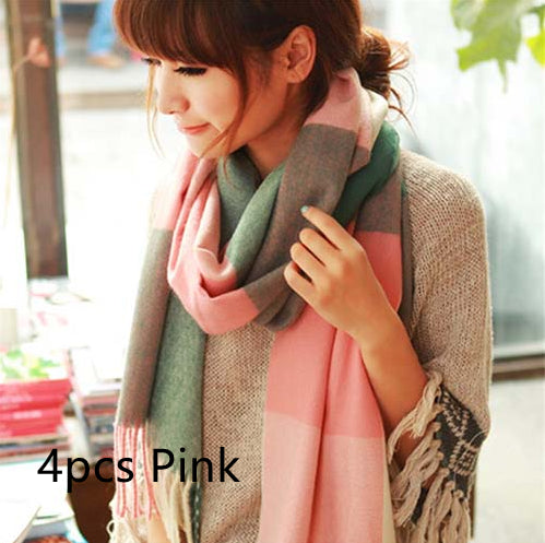 Damen Winter Bib Schal | Warmer Paar Schultertuch Schal