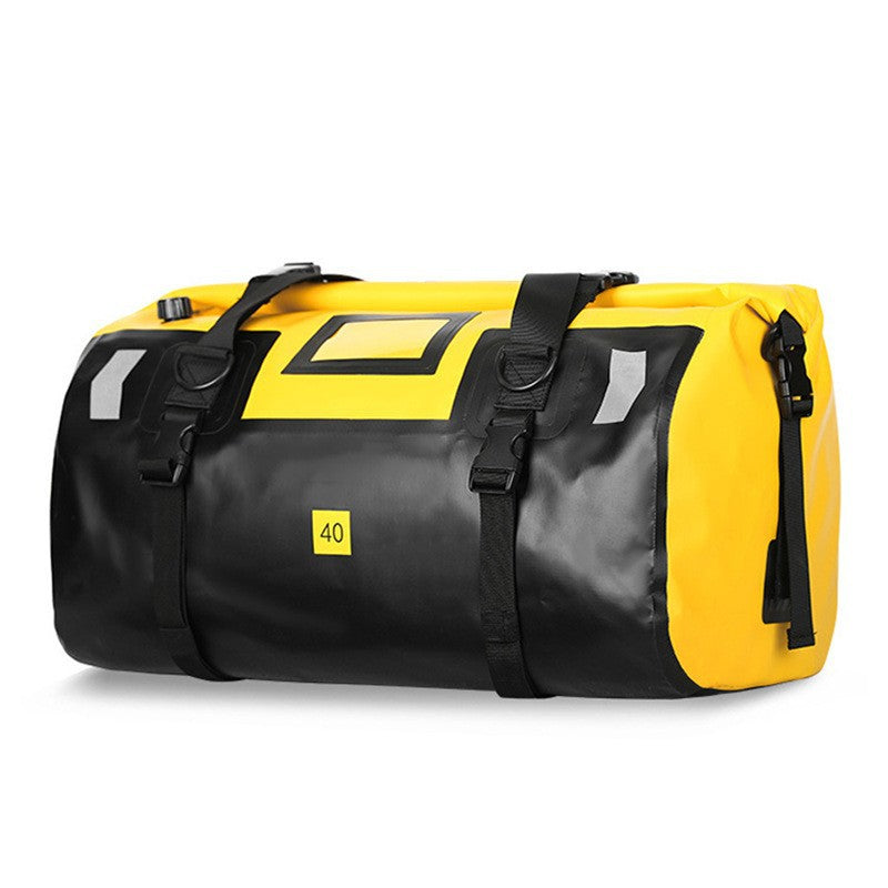 Motorcycle Luggage Bag Large Volume – Waterproof Rear Seat Travel Bag