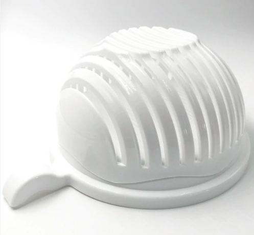 Salad Cutter Bowl | Fruit Vegetable Slicer 3-in-1