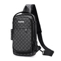 Men's Chest Bag with Lock | Anti-theft Sling Bag Travel