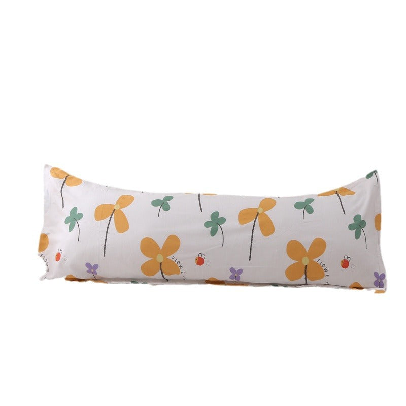 Cartoon Cotton Pillowcase Set | Soft Breathable Double