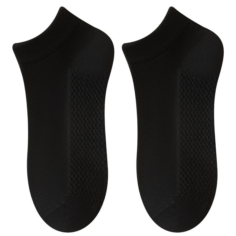 Men's Invisible Sneaker Socks | Cotton Breathable Anti-Pilling