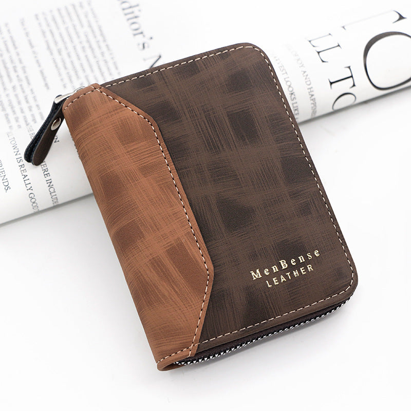 Men's Chain Wallet | Portrait | Coin Purse Wallet
