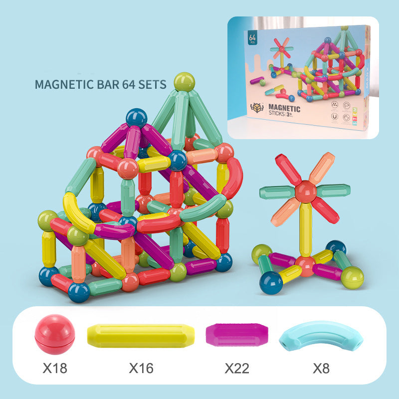 Magnetic Building Blocks for Kids | Creative Magnetic Building Toys