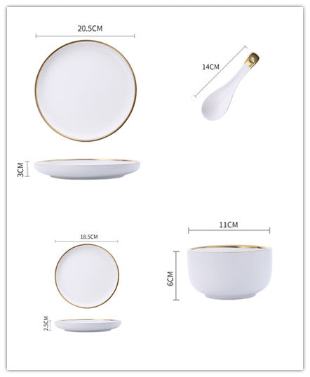 Large Ceramic Bowl Premium – Soup Rice Bowl Elegant