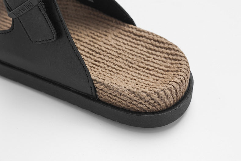 Men's Hemp Slippers | Massage Slippers Non-slip Comfortable