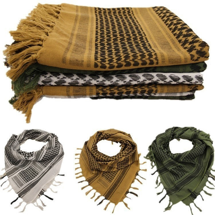 Herren Outdoor Schal taktisch Jacquard robust vielseitig