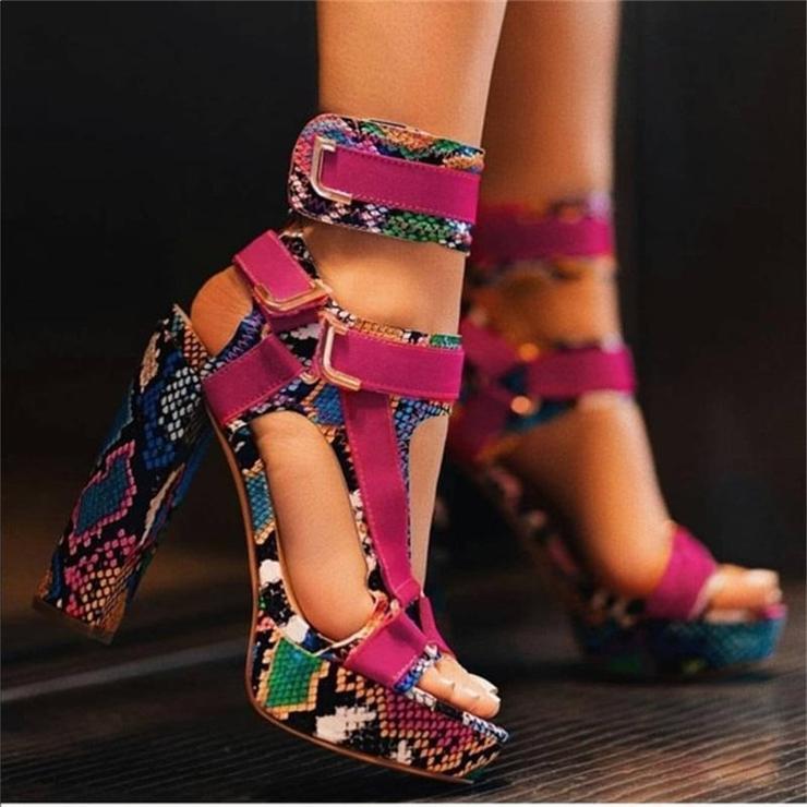 Women's Platform High Heels | Sexy Stiletto Sandals Elegant