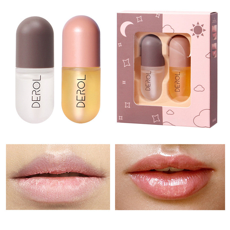 Volumen Lippenöl Lip Plumper | Pflegendes Day - Night Lip Care Gloss