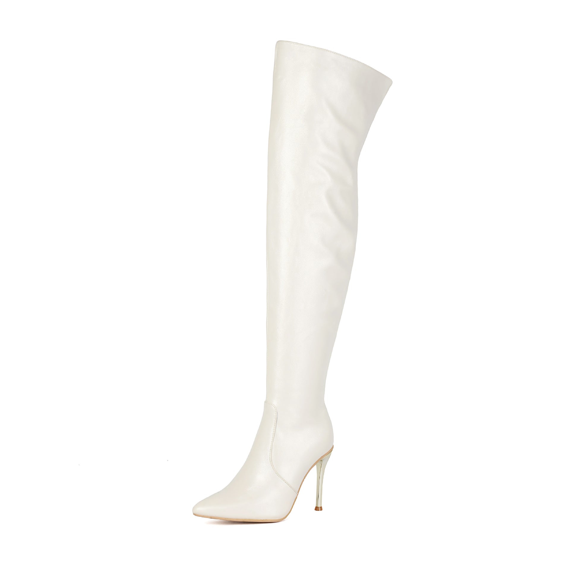 Women's Overknee Boots Pointed Toe – Elegant Stiletto High Boots