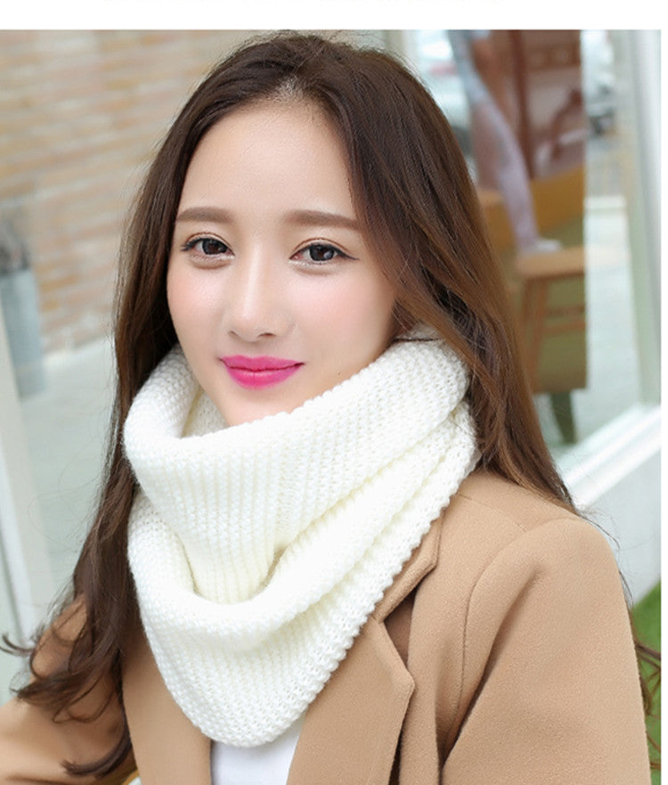 Damen Winter Schal Warm | Dick gestrickter Kuschelschal