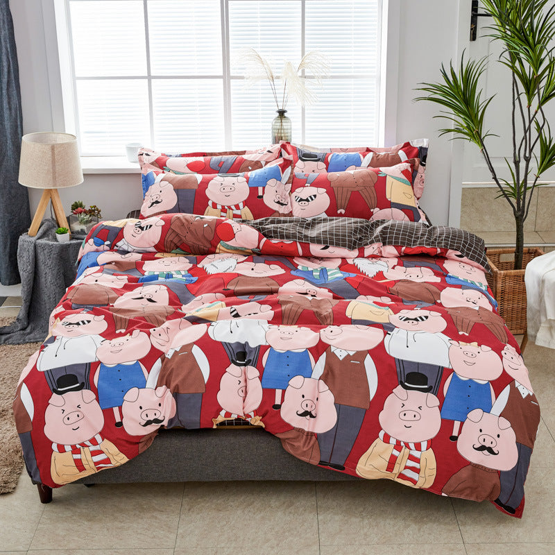 Aloe Cotton Bedding 4-piece | soft skin-friendly breathable