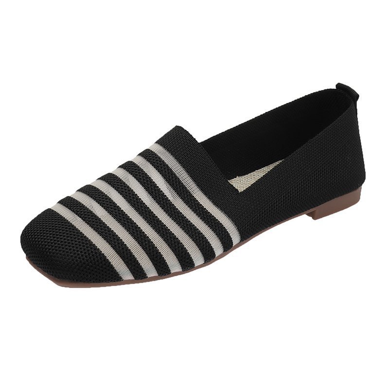 Damen Flyknit Ballerinas Soft-Sohle | Leichte Komfortschuhe
