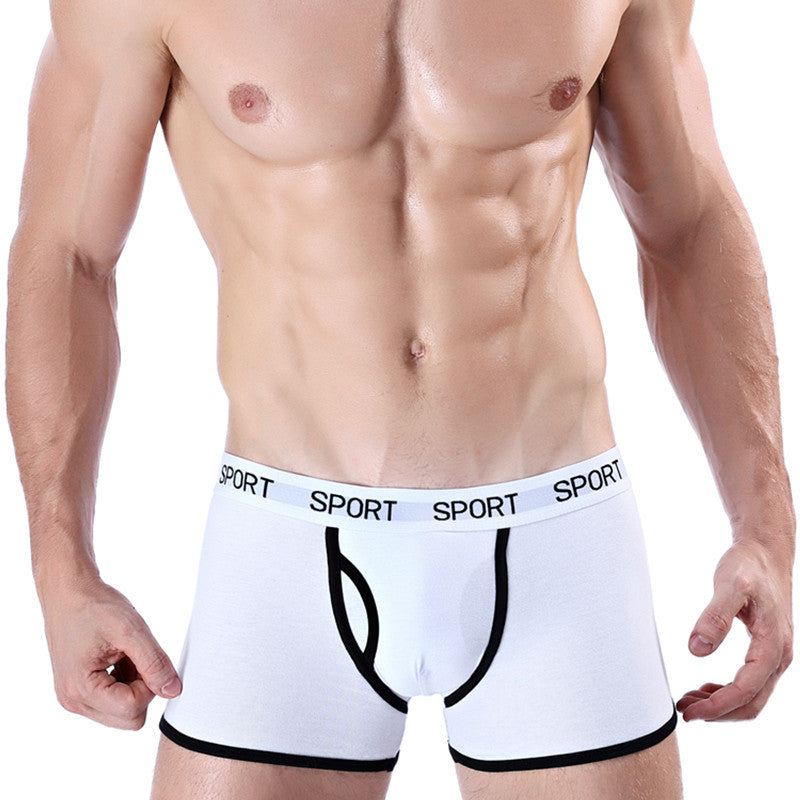 Men's Cotton Boxer Shorts | Comfortable Underwear Sports