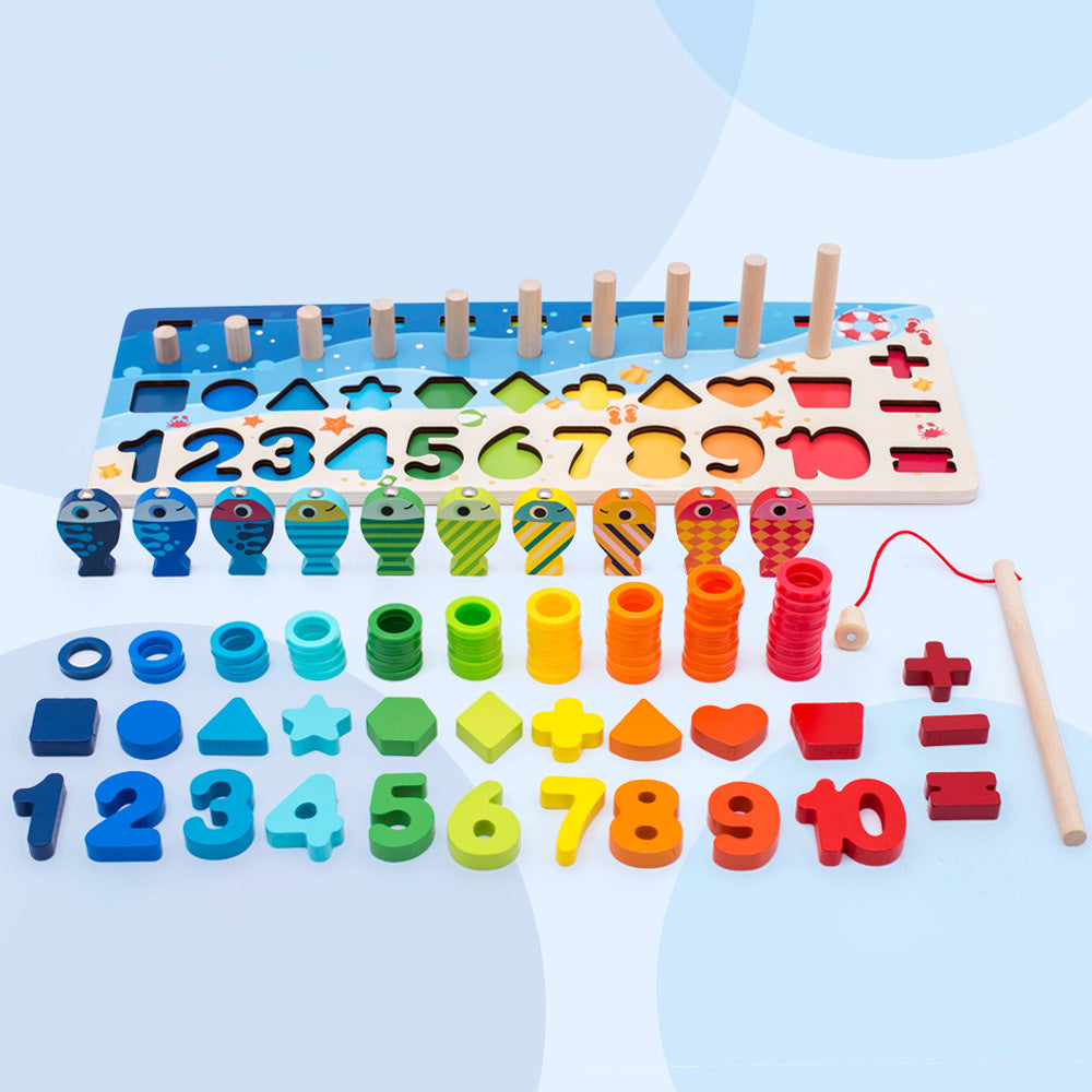 Alphabet Number Puzzle Kids | 3D Learning Toy Colorful