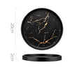 Ceramic Plate Marble | Nordic Design Tableware modern elegant
