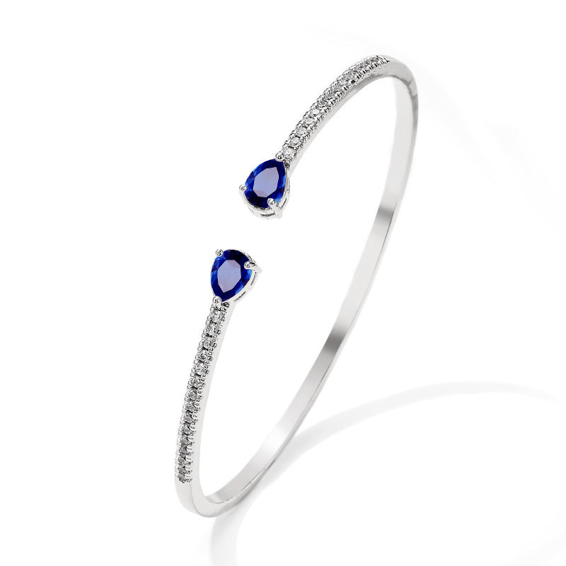 New luxurious personalized fashion bracelet with multiple zircons