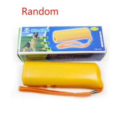 Ultrasonic Dog Trainer | Anti Bark Device with LED 3-in-1